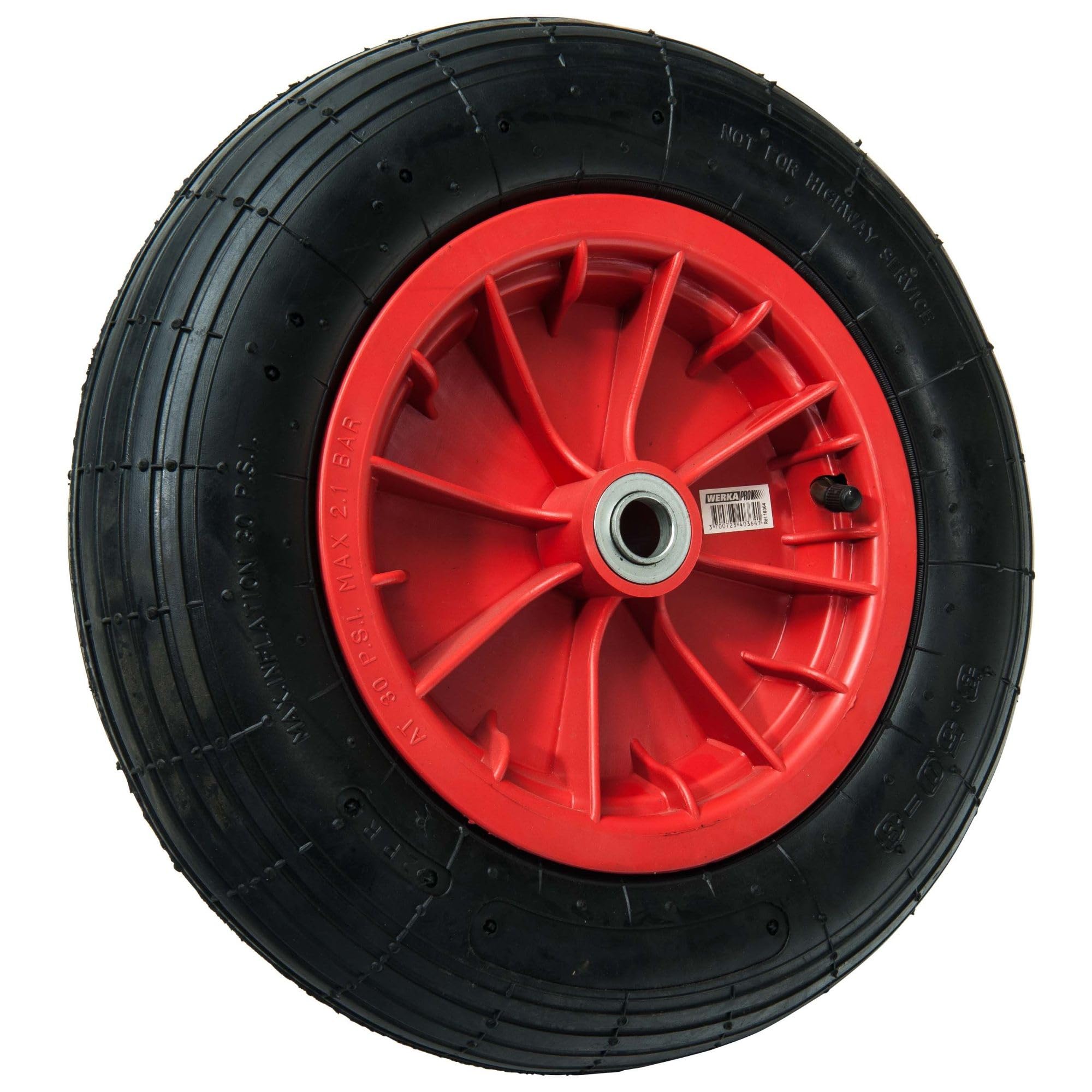 Inflatable Wheel 14 Inches 360 x 85 mm Bore 20 mm