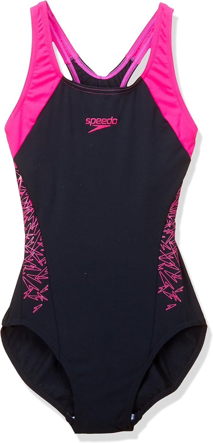 Speedo Damen Badeanzug Boom Splice Racerback Amazon.de Bekleidung