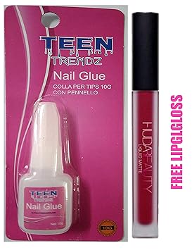 ELASHO Acrylic Professional Nail Art Glue For Artificial False Fake Nail - WaterProof (PACK OF 10grm)