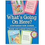 eeBoo: What's Going on Here? Conversation Flashcards, Develops Empathy Through Friendly Illustrations of Social Situations, D