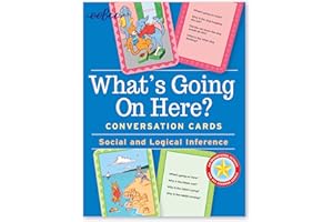 eeBoo: What's Going on Here? Conversation Flashcards, Develops Empathy Through Friendly Illustrations of Social Situations, Develop Social and Emotional Intelligence, for Ages 3 and up