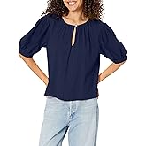 Velvet by Graham & Spencer Women's Mallory Cotton Slub Mix Top