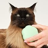 Tangle Teezer Pet Teezer Cat Brush for Cats Short to Medium Hair Green view 3
