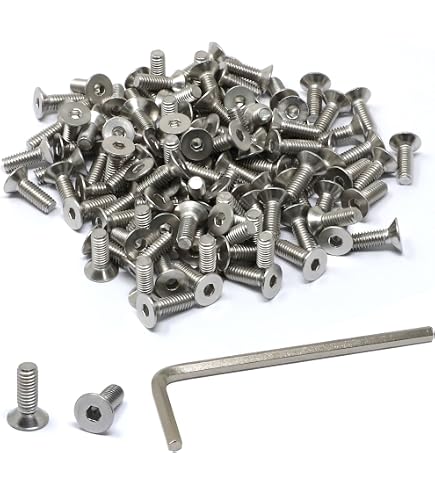 M2.5 Pin-in-Torx Flat Head Security Screws,Stainless Steel,Full Thread,100 Piece (M2.5 x 4mm M2.5 Pin-in-Torx Flat Head Security Screws,Stainless Steel,Full Thread,100 Piece (M2.5 x 4mm