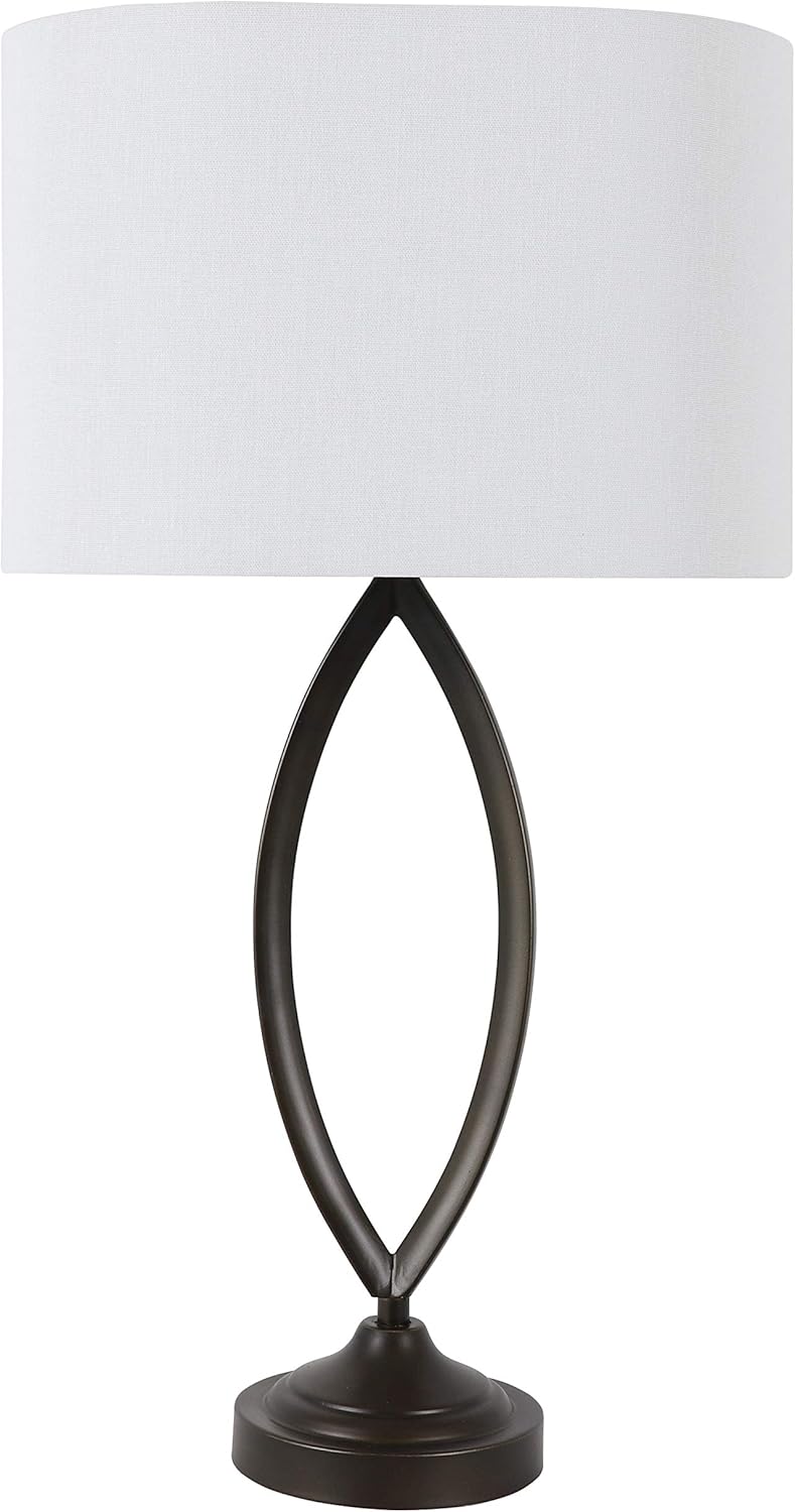 Decor Therapy Sculpted Table Lamp, Bronze