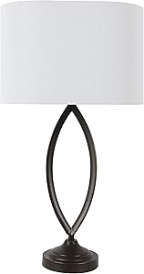 Decor Therapy Sculpted Table Lamp, Bronze