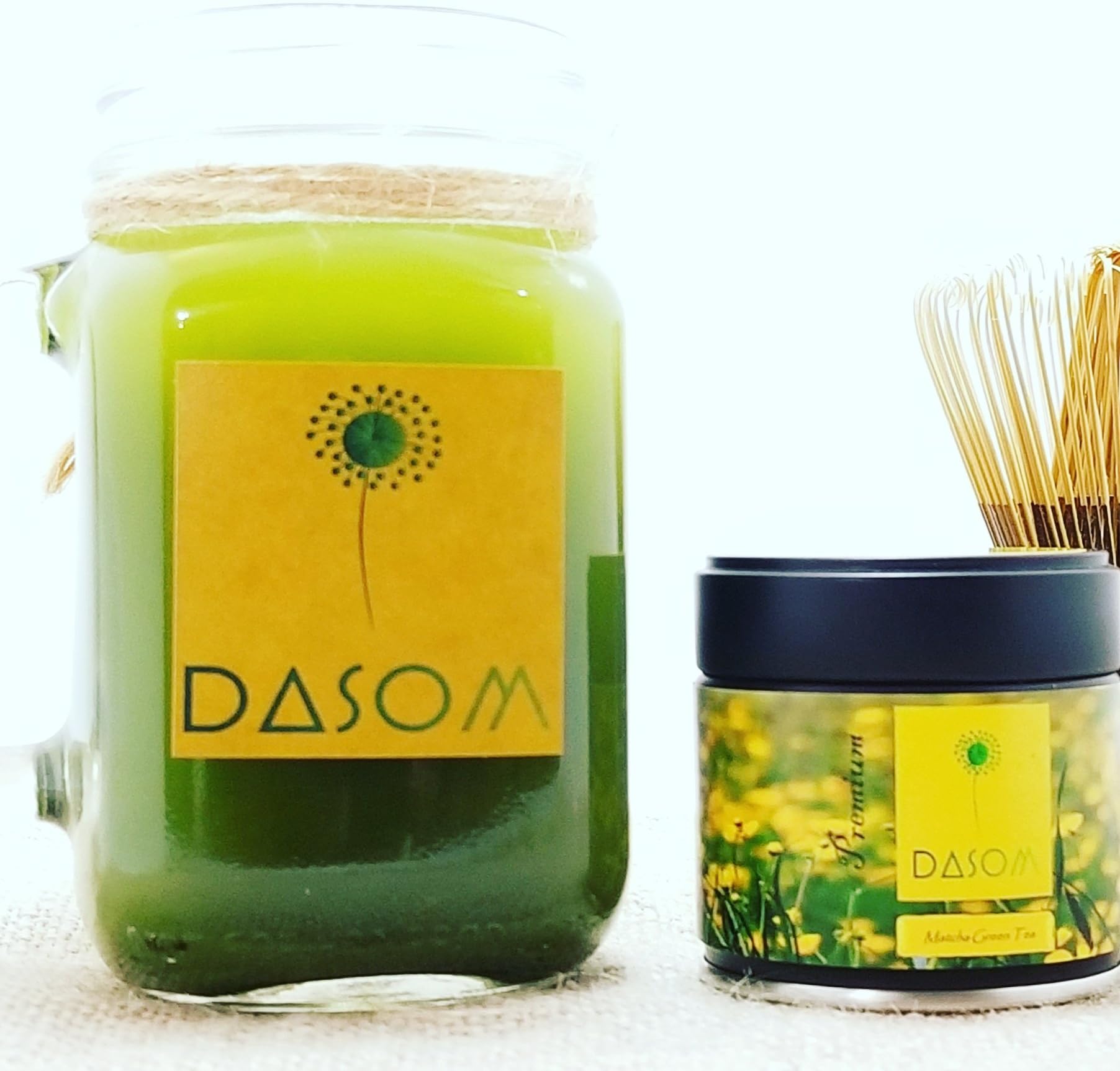 [Dasom - 1 PACK] USDA Certified Organic Ceremonial Grade Matcha Green Tea Powder From Nishio Aichi Prefecture Japan [USDA and JAS Certified Organic]
