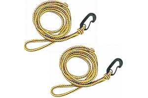 Airhead PWC Boat Dock Line, 7-Feet, Pack of 2, yellow / Black For Watercraft