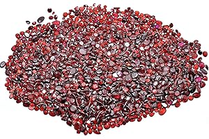 GM GEMMART USA Wholesale 100 + Carats mix Red Garnet GEM MART USA GEMSTONES, Loose Faceted Stones, Red Garnet Cut Mix, AAAmazing Cut and Quality, Mix Gems, Mixed Gemstone, COA from Gem Mart Usa
