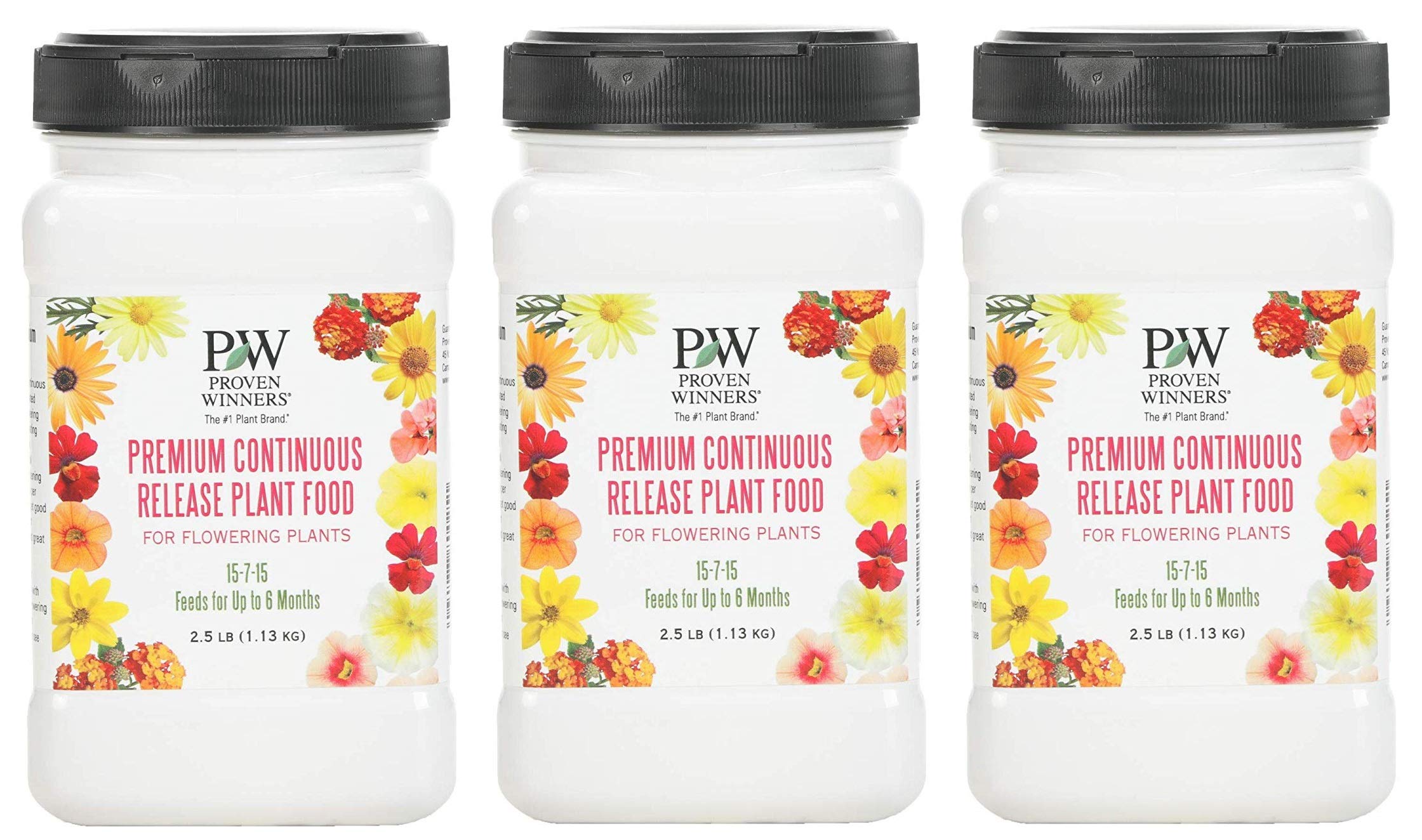 Proven Winners ZZFTMR101ZF0 Continuous Release Fertilizer, 2.5 lb (Тhree Pаck)