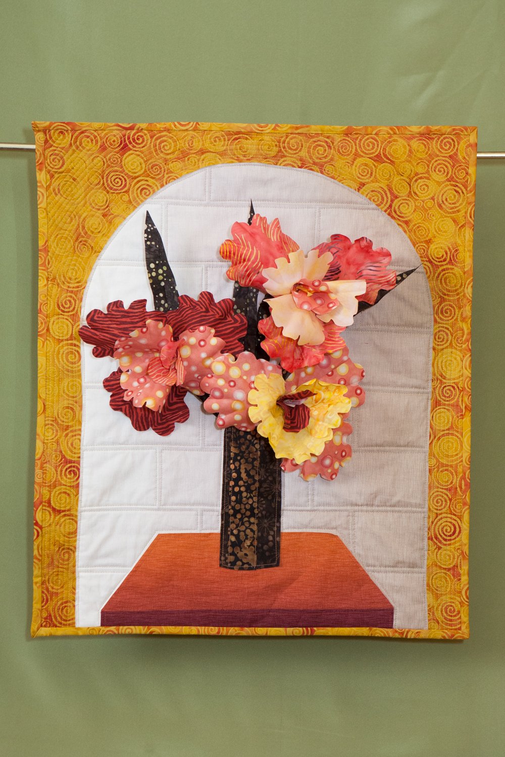 Arts Crafts Sewing Terial Arts 3d Flower Quilt Fabric Painting Dyeing