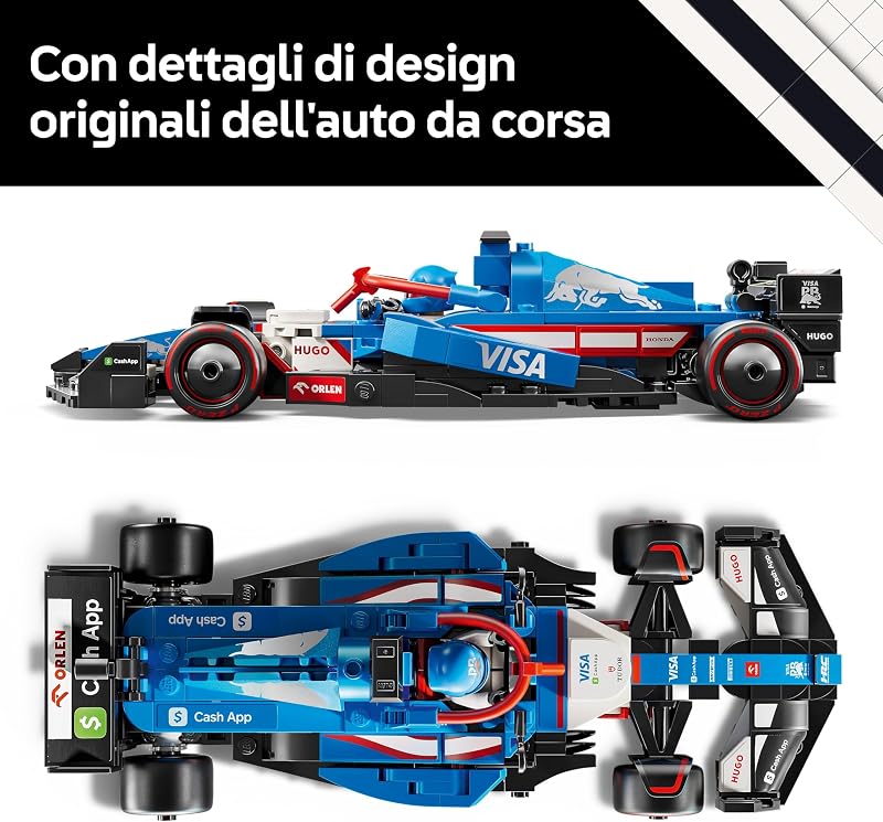 Speed Champions Auto da corsa F1 Visa Cash App RB VCARB 01-77246