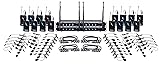 VocoPro 16 Channel UHF Wireless Headset & Lapel Mic