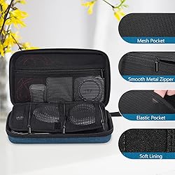 ProCase Large Hard Travel Electronic Organizer Case