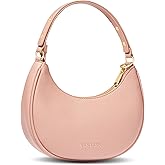 Vantamo Crescent Bags For Women with RFID Protection, Half Moon Clutch Purses for Women with Anti-Theft Clip for Extra Safety