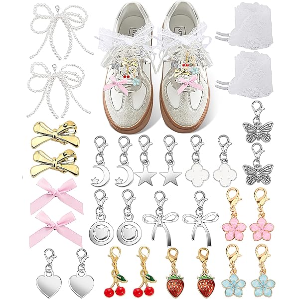 Terphadp 339 Breloques Pour Chaussures Sport, Kit De