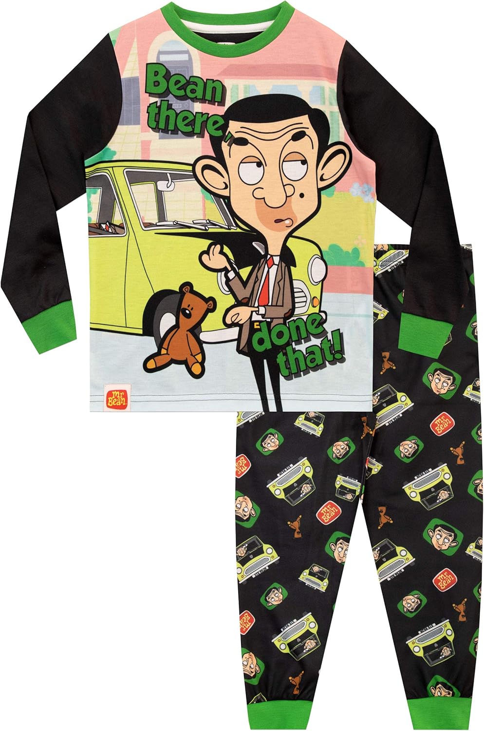 Mr Bean Boys Pyjamas Multicoloured Amazon.co.uk Clothing