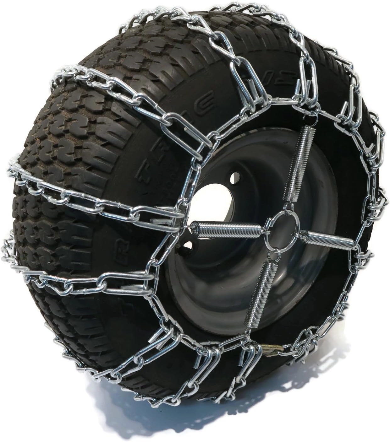 The ROP Shop 2 Link TIRE Chains & TENSIONERS 23x10.5x12 for John Deere
