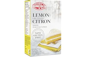Gluten Free Lemon Cake Mix by Duinkerken - Gluten Free Cake Mix - Made with All Natural Ingredients - Easy to Make - Allergen