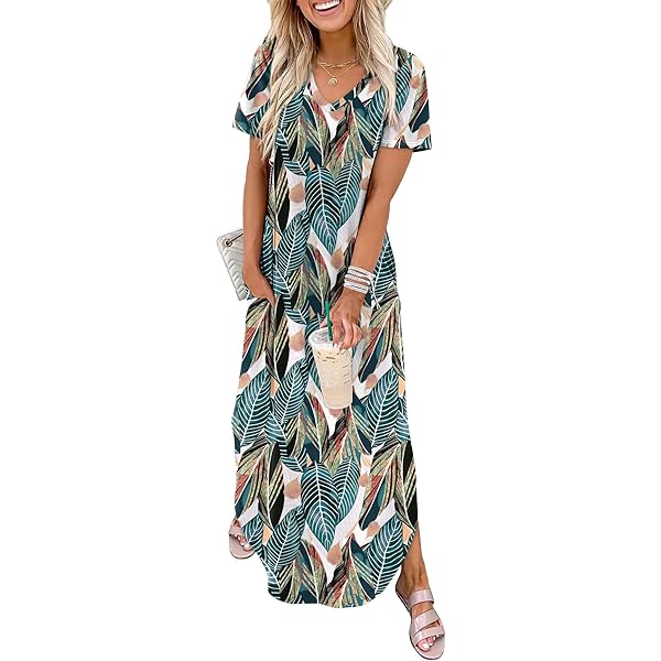 knee length dresses for ladies Women's Cowl Neck Maxi Dress