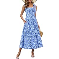 Milumia Women's Boho Floral Fruit Print Cami Dress Cut Out Twisted Flowy  Midi Dresses Summer Yellow Green X-Small at Amazon Women's Clothing store