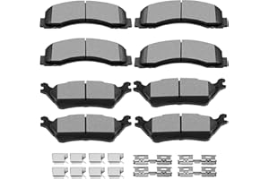 SCITOO D1414 D1602 Front Rear Brake Pads Sets Fit For Ford For F-150 2012-2020