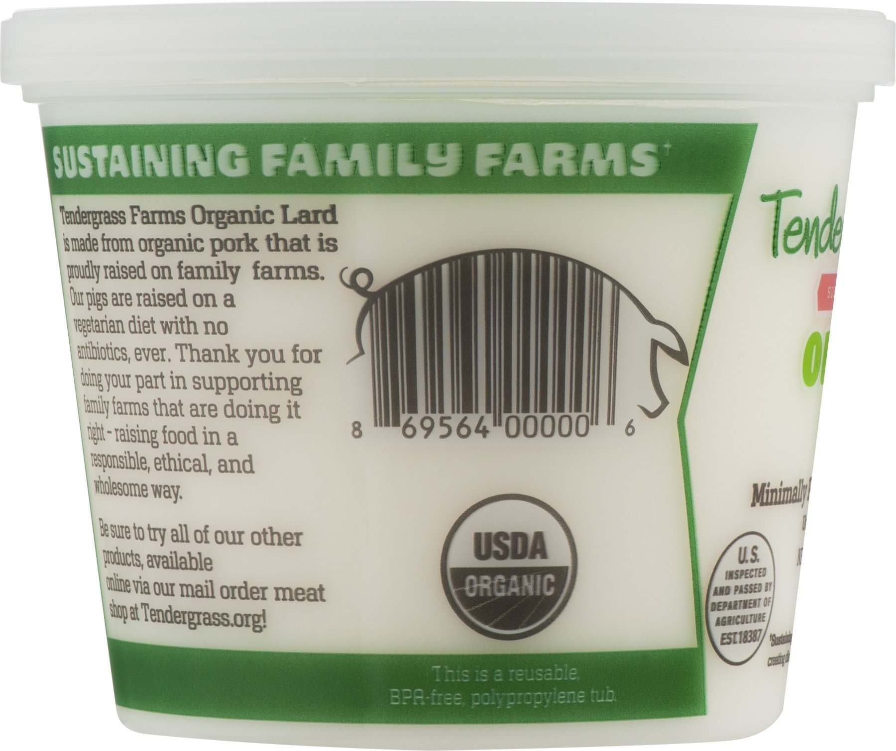 Organic Lard, 16 oz. (2 Pack) Buy Online in UAE. Grocery Products in the UAE See Prices