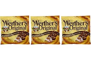 Werther's Original Caramel Coffee Hard Candies 2.65 oz 3 pack