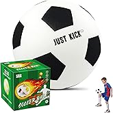 SRG Silent Foam Soccer Ball – Airless Indoor House Ball for Quiet Training, Soft Durable Foam Design, Multi-Use for Dribbling Practice, Gift for Soccer Fans, Sizes 3/5 / 7