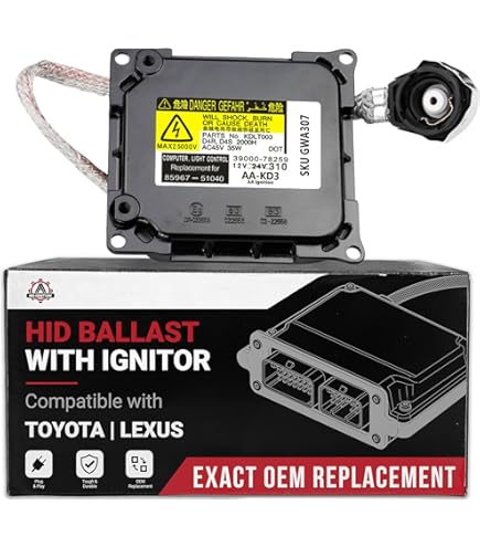 Amazon.com: Replacement for Toyota and Lexus Xenon HID Ballast