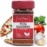 Eastanbul Pizza Seasoning Spice Blend, 5.29oz Italian Seasoning, Boosts Pizza Toppings, Herbal Blend, Popcorn Spice, Low Sodium, No MSG, No Filler, Vegan