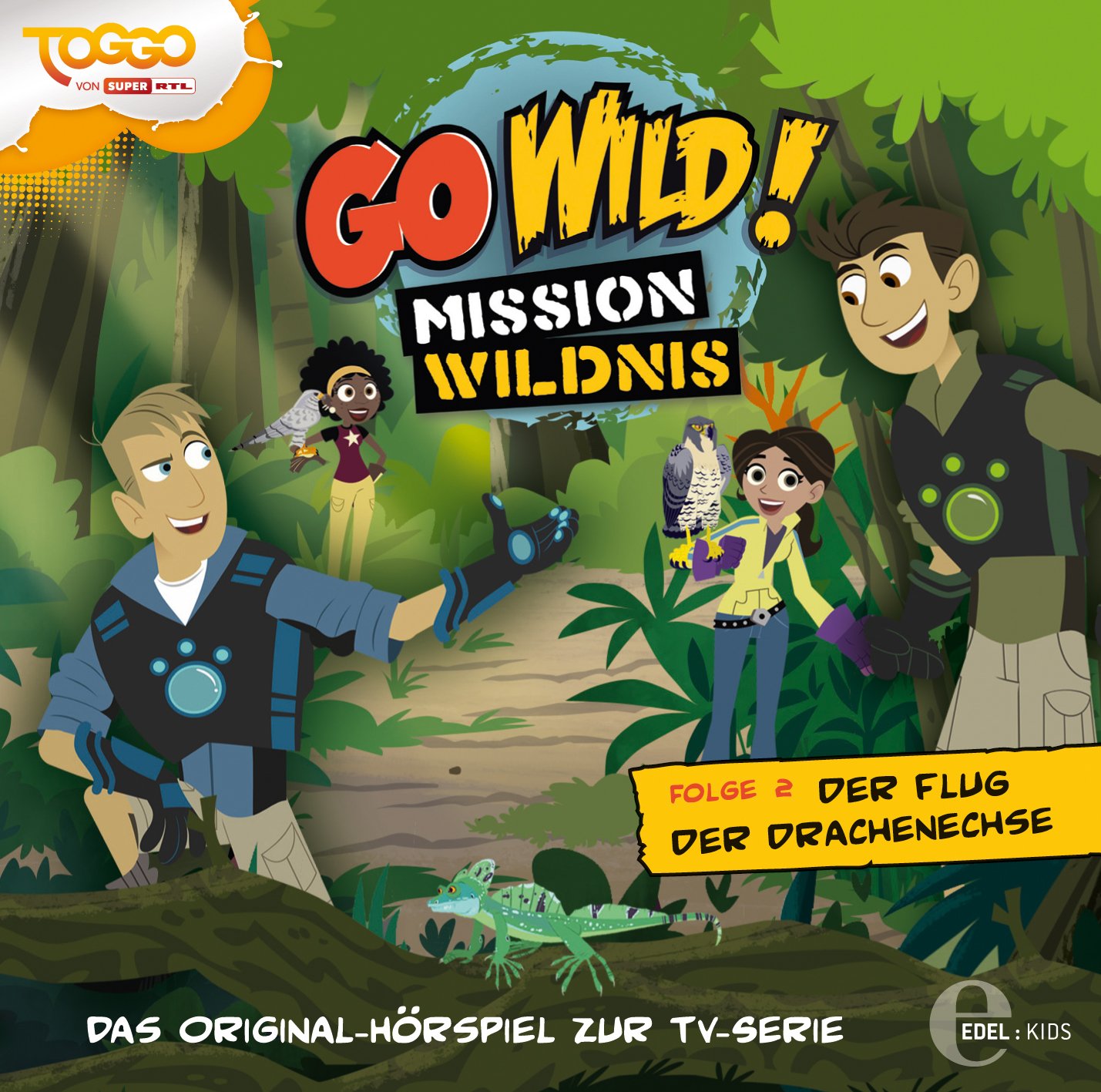Go Wild! Mission Wildnis Hörspiel-Box Folge 4–6 – Spannende Tierabenteuer Für Kids