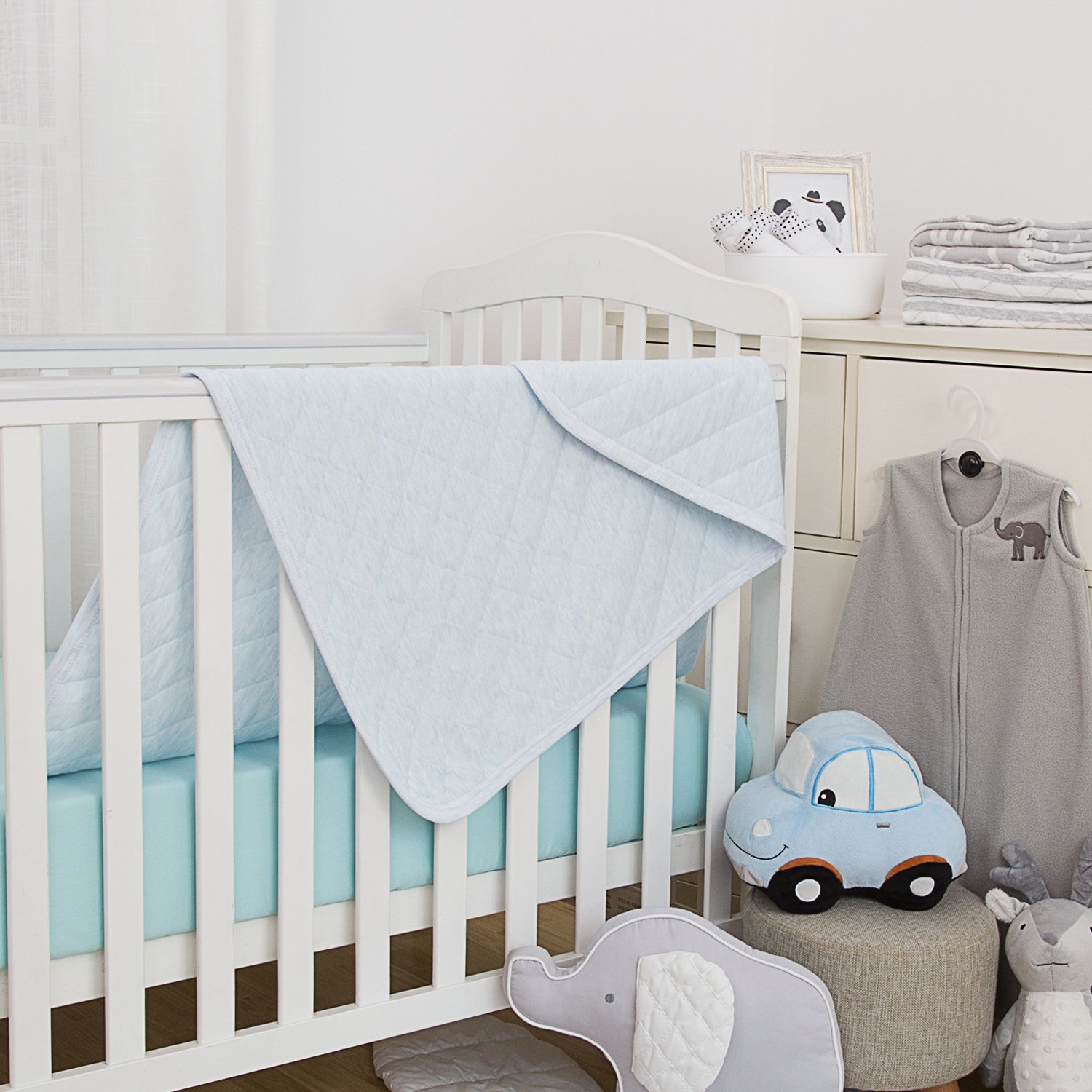 Super Soft and Breathable Daycare Nursery Blanket TILLYOU AllergyFree