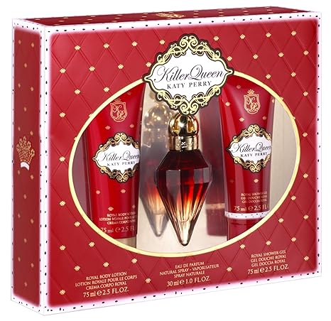 Katy Perry Killer Queen Geschenkset 30ml EDP + 75ml Körperlotion + 75ml Duschgel