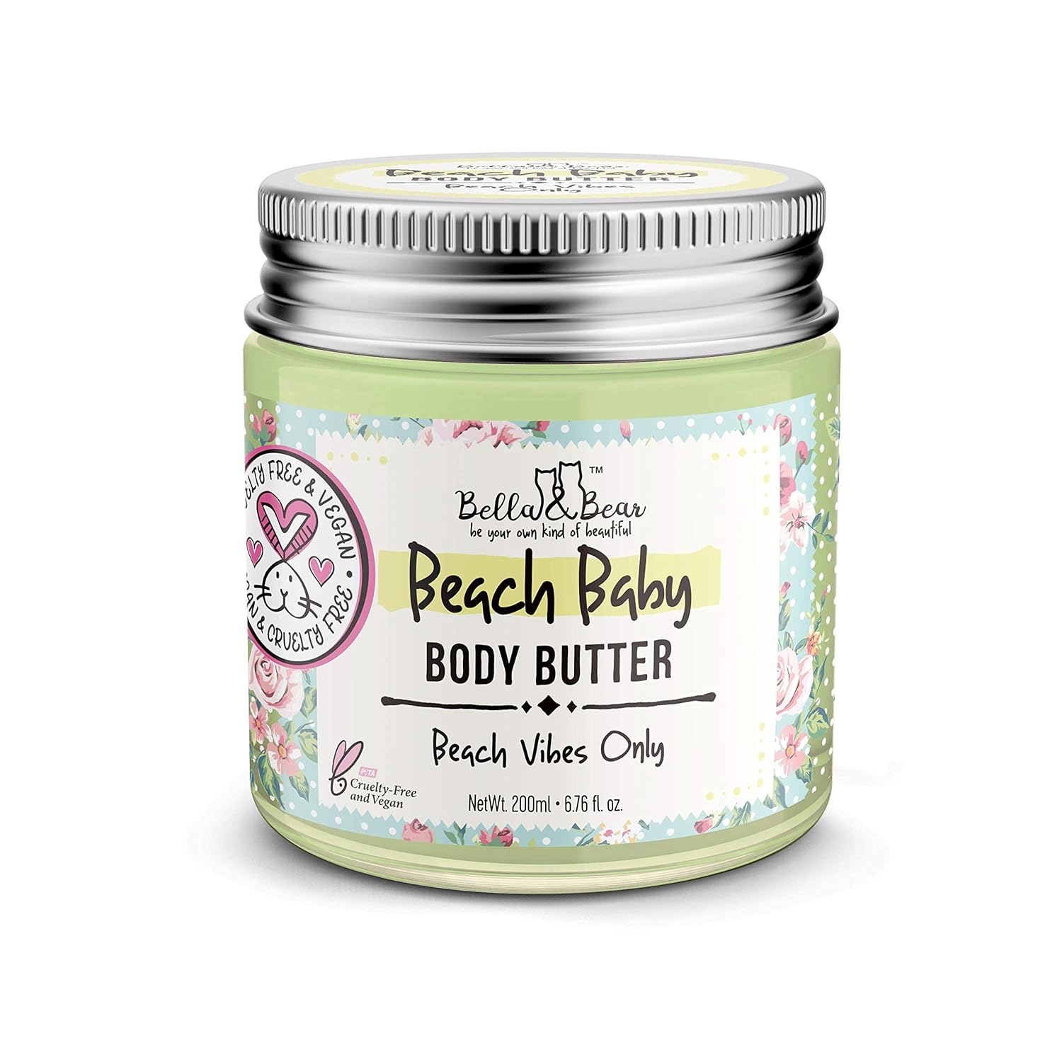 Bella and Bear Body Butter for Women - Shea Butter Body Cream 7oz : Beauty