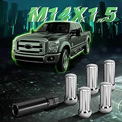 MIDOU AUTO M14x1.5 Wheel Lug Nuts, 32x 14mmx1.5