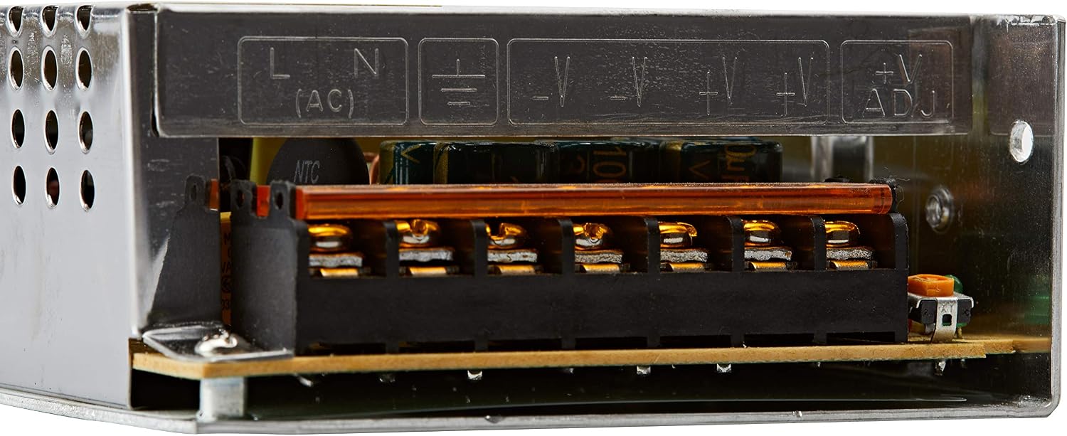 Jandei - Transformer Power Supply 110/220V AC to 24V DC 150W 6.25A Indoor Installation IP20 for LED Strip Neon or Low Voltage Devices - Image 3