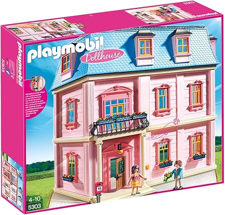 playmobil pink house