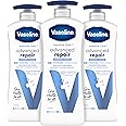 Vaseline Intensive Care Unscented Advanced Repair Body Lotion - Ultra-Hydrating with Lipids for Extremely Dry Skin, 20.3 oz, 