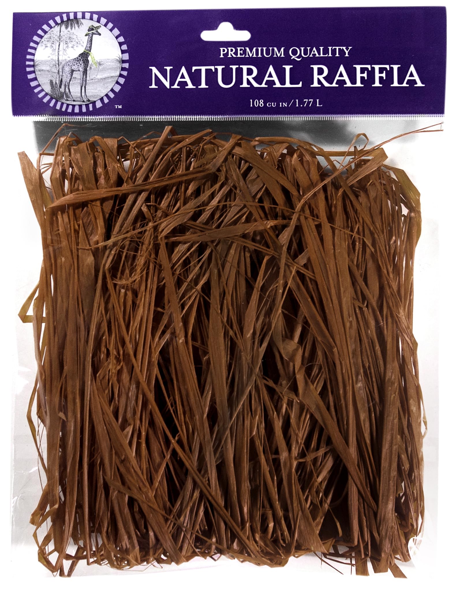 Super Moss (30126) Raffia, Auburn, 2oz