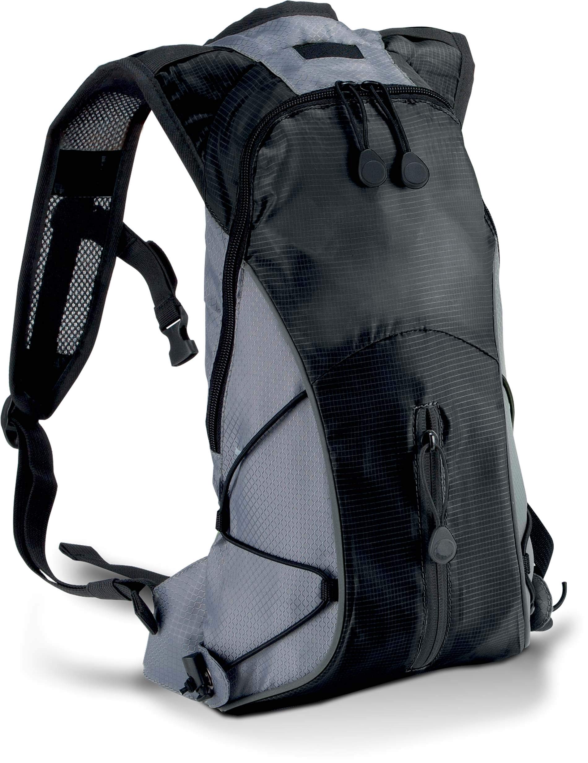 Ultra-Hydra Kimood Sports Rucksack KI0111 in contrasting colours Multi-Coloured Black/Slate Grey Size:31 x 21 x 8 cm