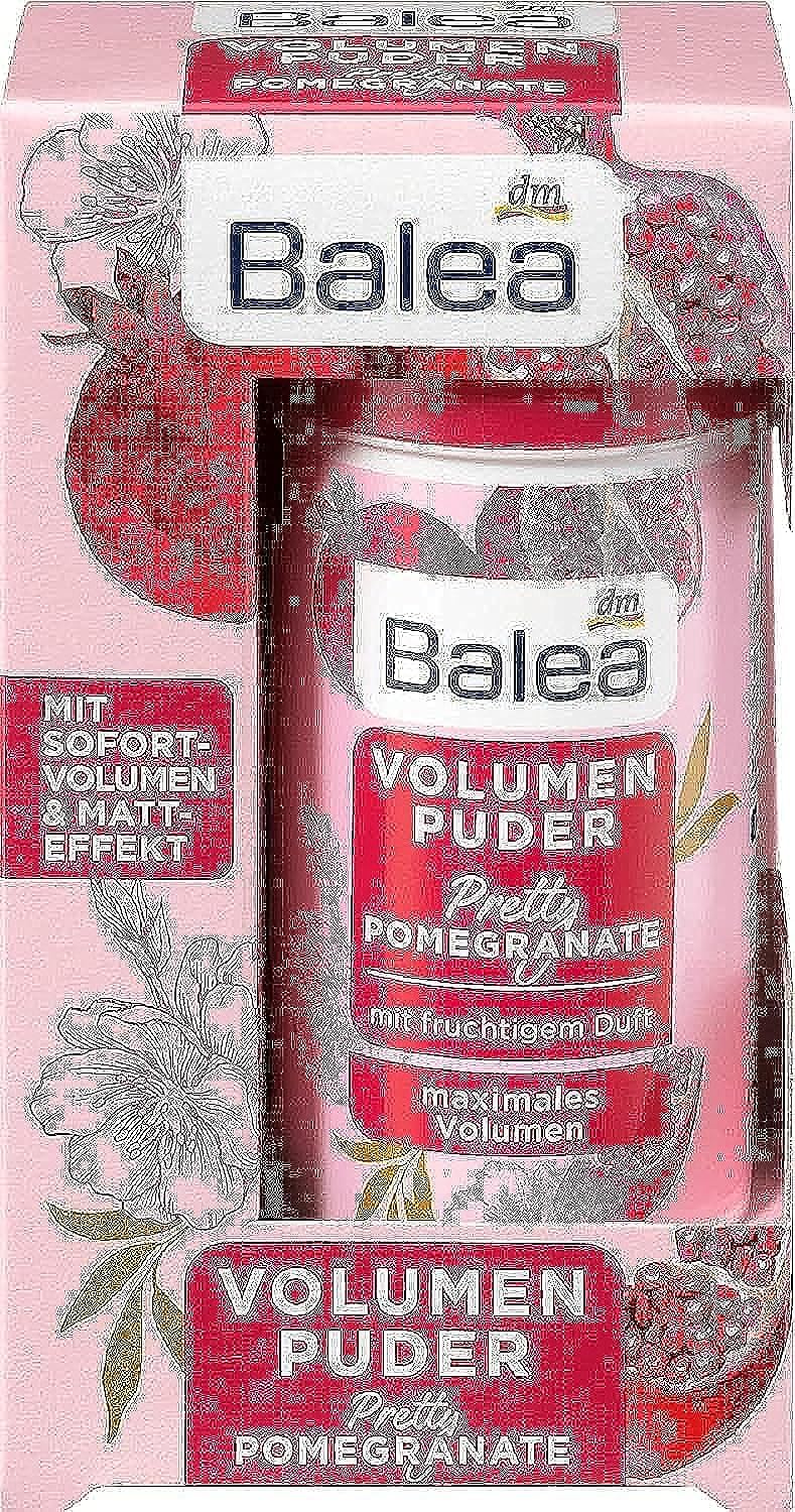 Balea volume powder Pretty Pomegranate for perfect hair, 10 g