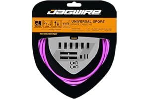 Jagwire Universal Sport Cable Brake/Sheath Kit Unisex Adult, Pink