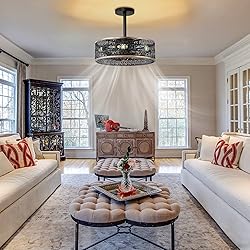 REDSTAR Industrial Caged Ceiling Fans with
