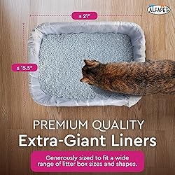 Alfapet Elastic Cat Litter Box Liners - Extra Giant