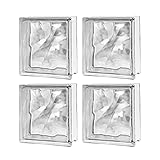 4 Packs-7.48"x7.48"x3.54" High Transparency Cloud