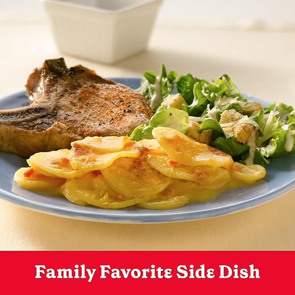 BETTY CROCKER CHEDDAR AND BACON CASSEROLE POTATOES, MADE WITH REAL CHEESE, 4 OZ BOX