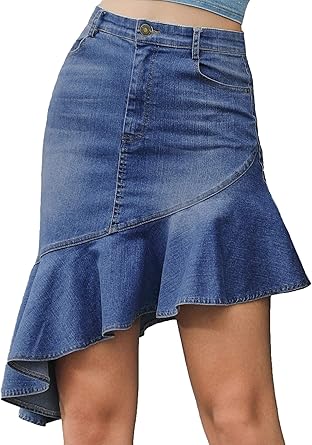 amazon jeans skirts