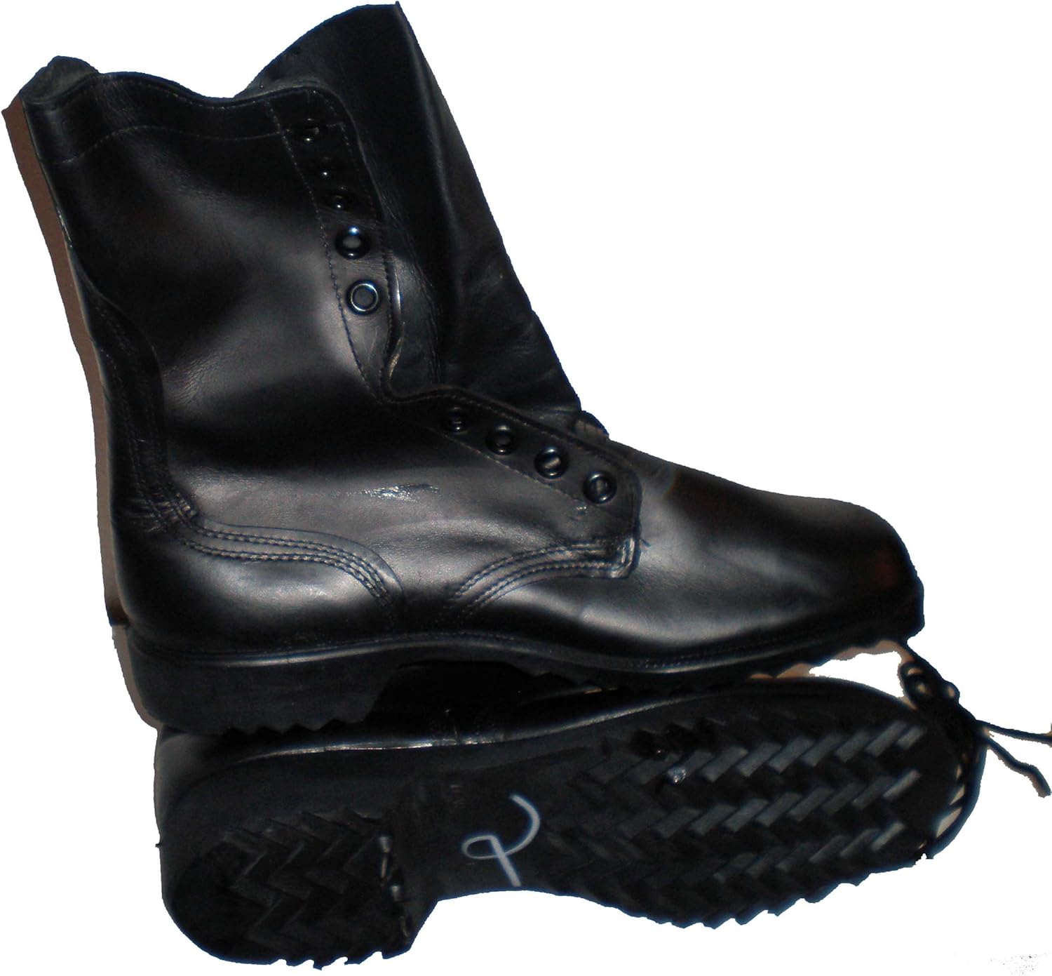 narrow combat boots