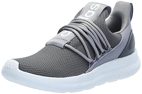 adidas Men's Lite Racer Adapt 7.0 Sneaker, Grey/Grey/White, 13